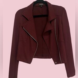 Burgundy Express Jacket